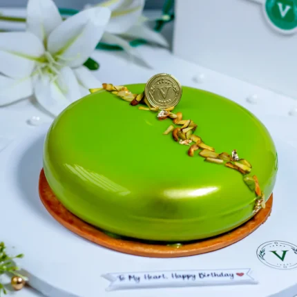 Pistachio Mousse Cake
